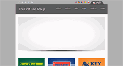 Desktop Screenshot of firstlineltd.com